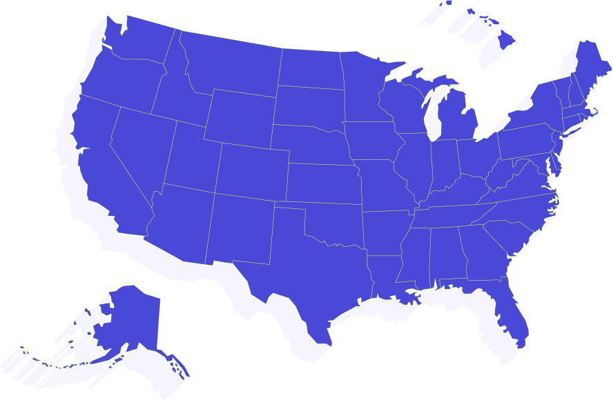 Inkwire customer distribution map